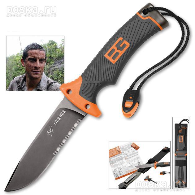 Купить Gerber - Bear Grylls Ultimate Fixed Blade Knife w/ Sheath 31-000751