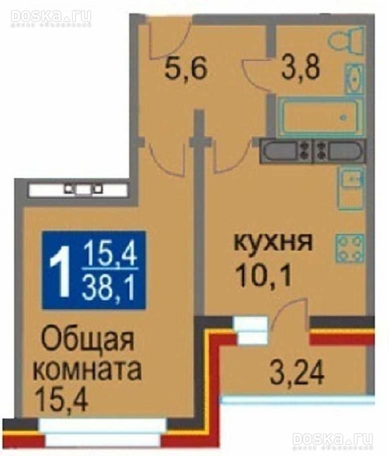 1 квартиры в рязани горроща вторичка