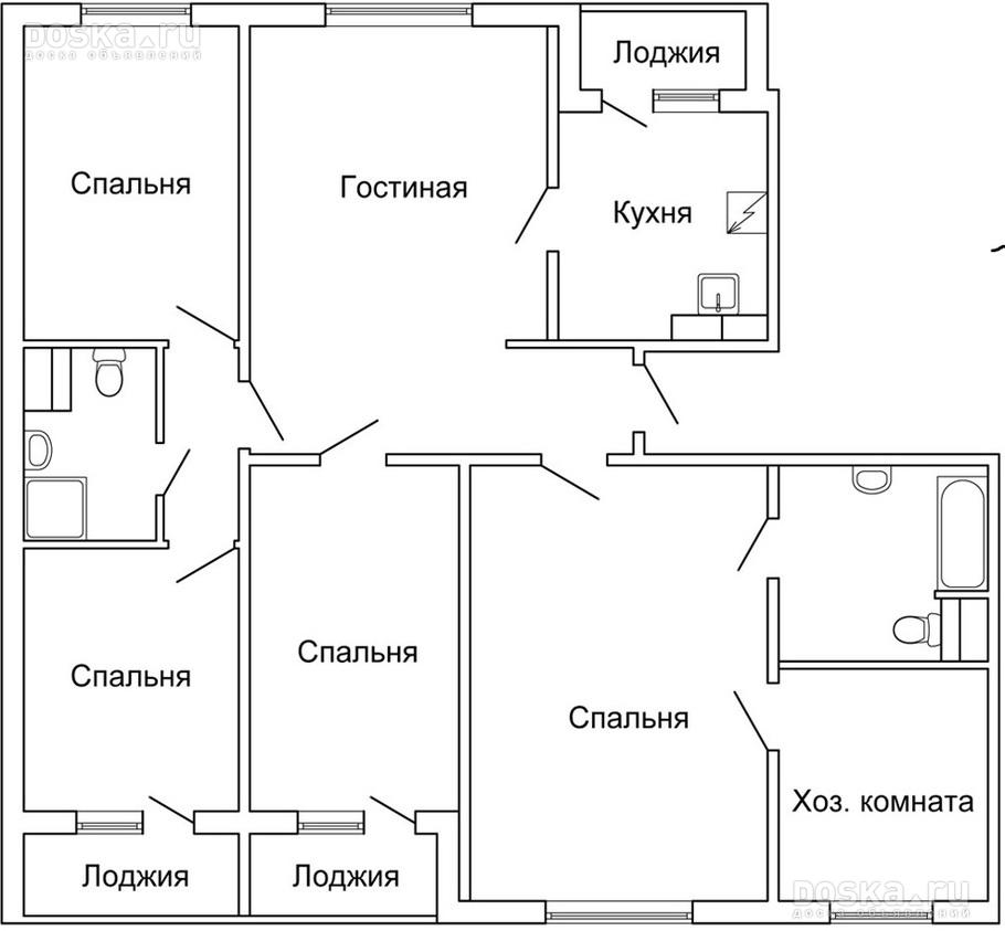 Карта продаж квартир в москве