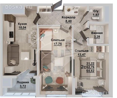 Дизайн квартиры рязань стоимость проект